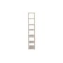 Voir la diapositive 4 : Paris Prix Étagère Bibliothèque 6 Niveaux  Staal  188cm Beige