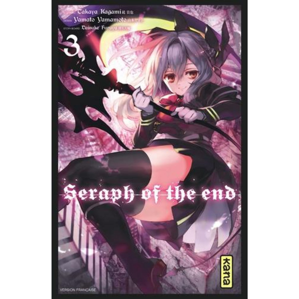 SERAPH OF THE END TOME 3, Kagami Takaya
