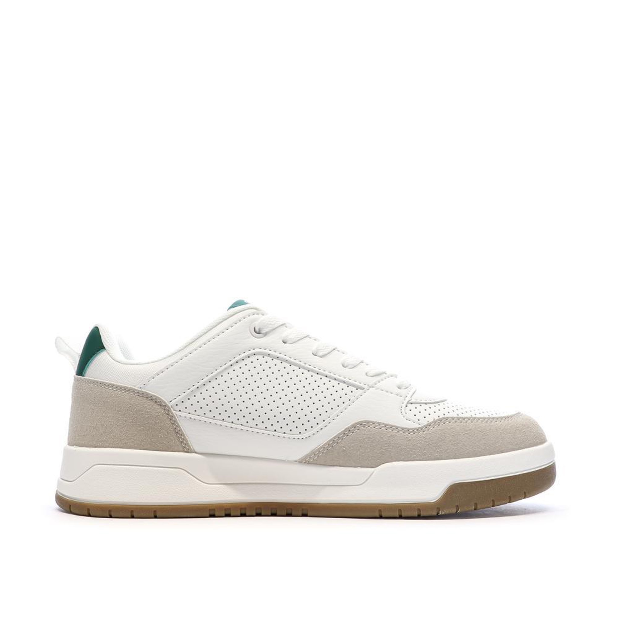 Voir la diapositive 2 : KAPPA Baskets hes/Beiges/Vert Homme Kappa Logo Manis