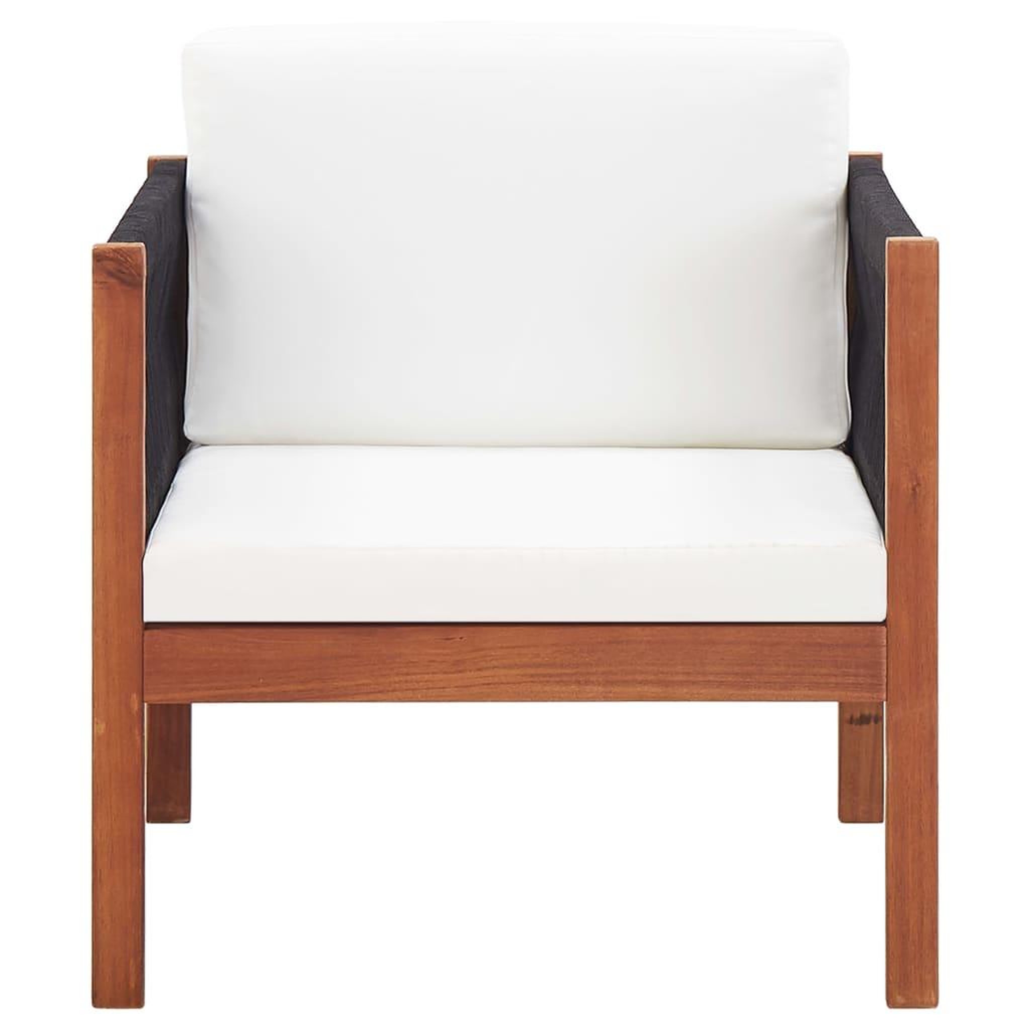 Voir la diapositive 3 : VIDAXL Chaises de jardin lot de 2 Bois d'acacia massif