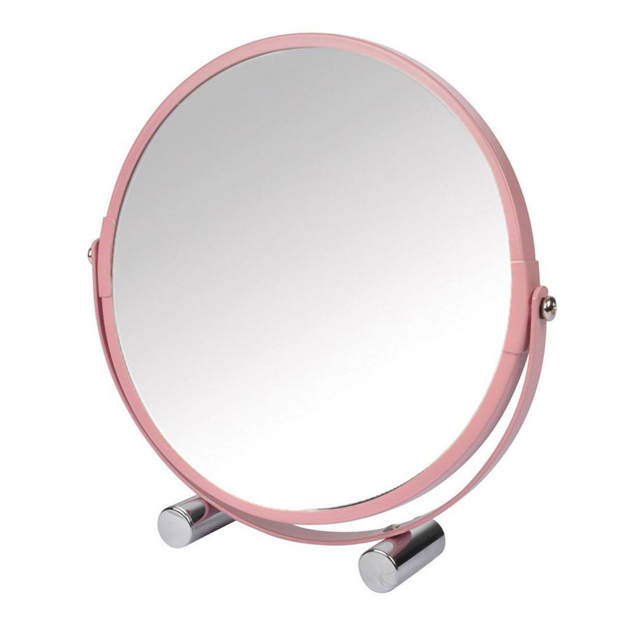 Douceur d'Intérieur Miroir à poser grossissant  vitamine ii  17cm rose