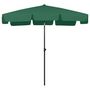 Voir la diapositive 2 : VIDAXL Parasol de plage vert 200x125 cm