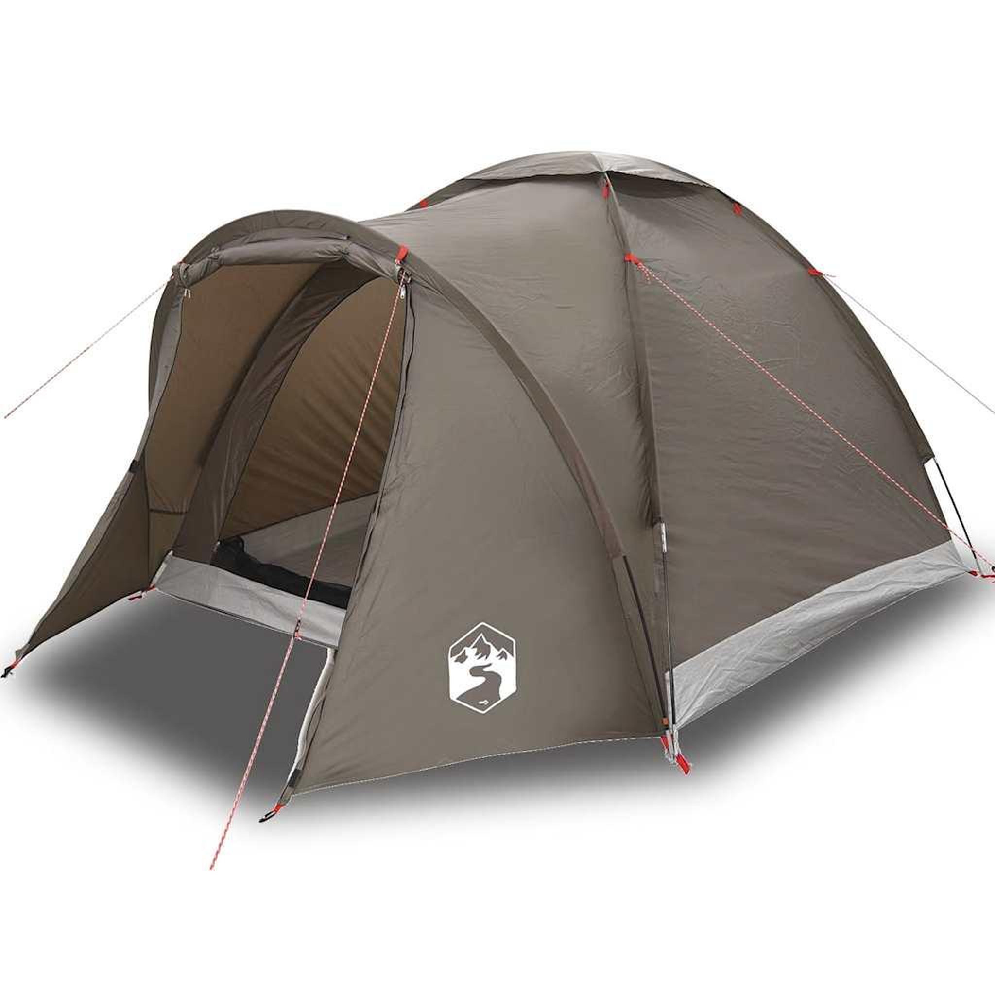 Voir la diapositive 2 : VIDAXL Tente de peche 2 personnes marron impermeable