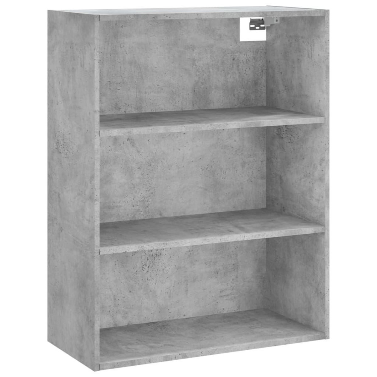 VIDAXL Buffet haut Gris beton 69,5x34x180 cm Bois d'ingenierie
