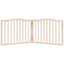 Voir la diapositive 4 : VIDAXL Barriere pour chien pliable 2 panneaux 160 cm bois de peuplier