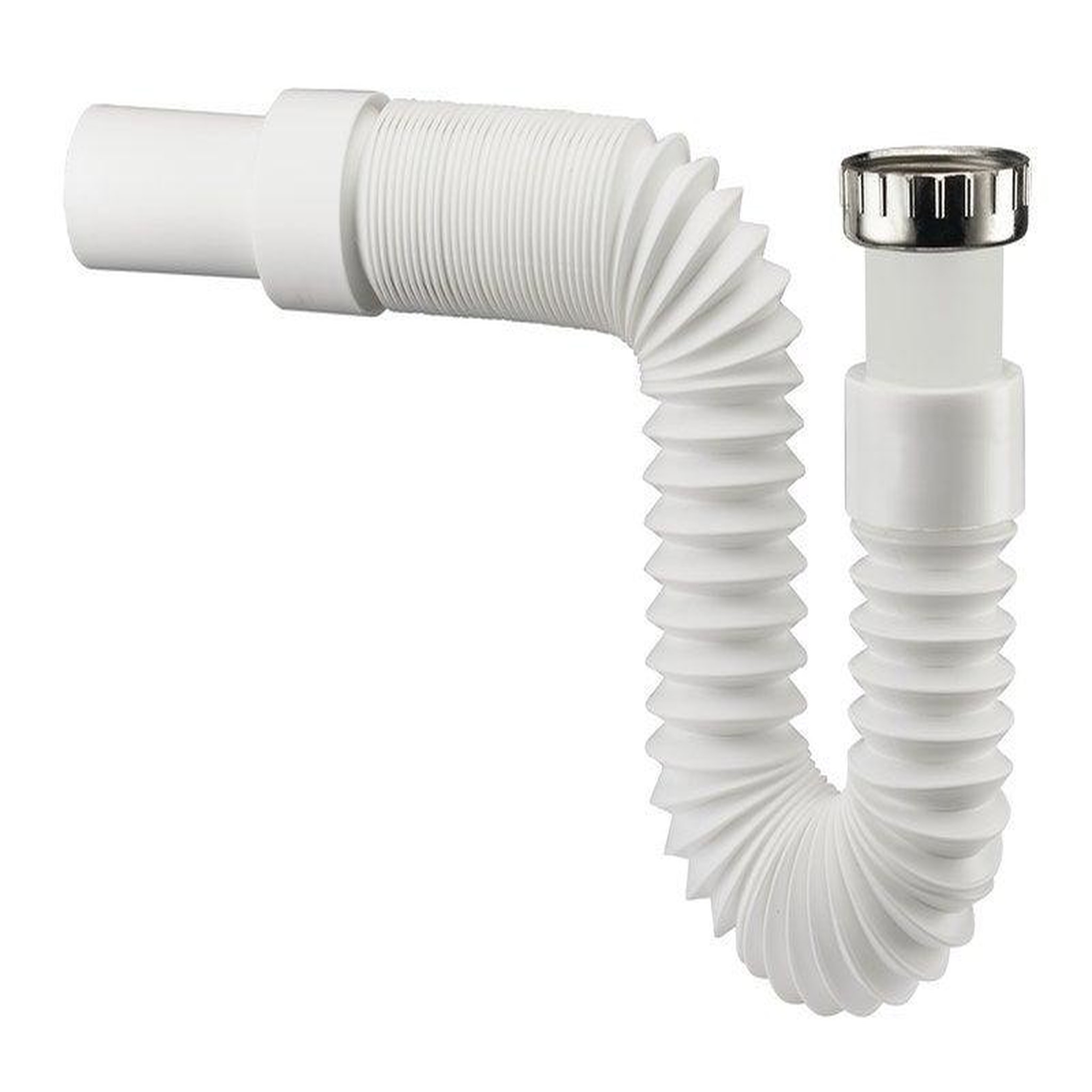 Valentin Raccord flexible extensible 32, ecrou metal- embout PVC