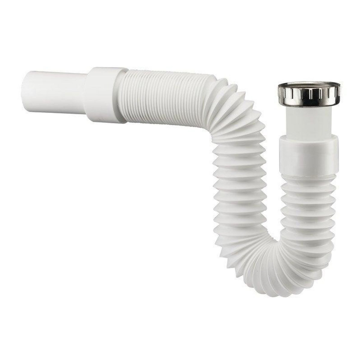 Valentin Raccord flexible extensible 32, ecrou metal- embout PVC