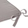 Voir la diapositive 3 : ATMOSPHERA Galette de Chaise  Micro  39x39cm Gris
