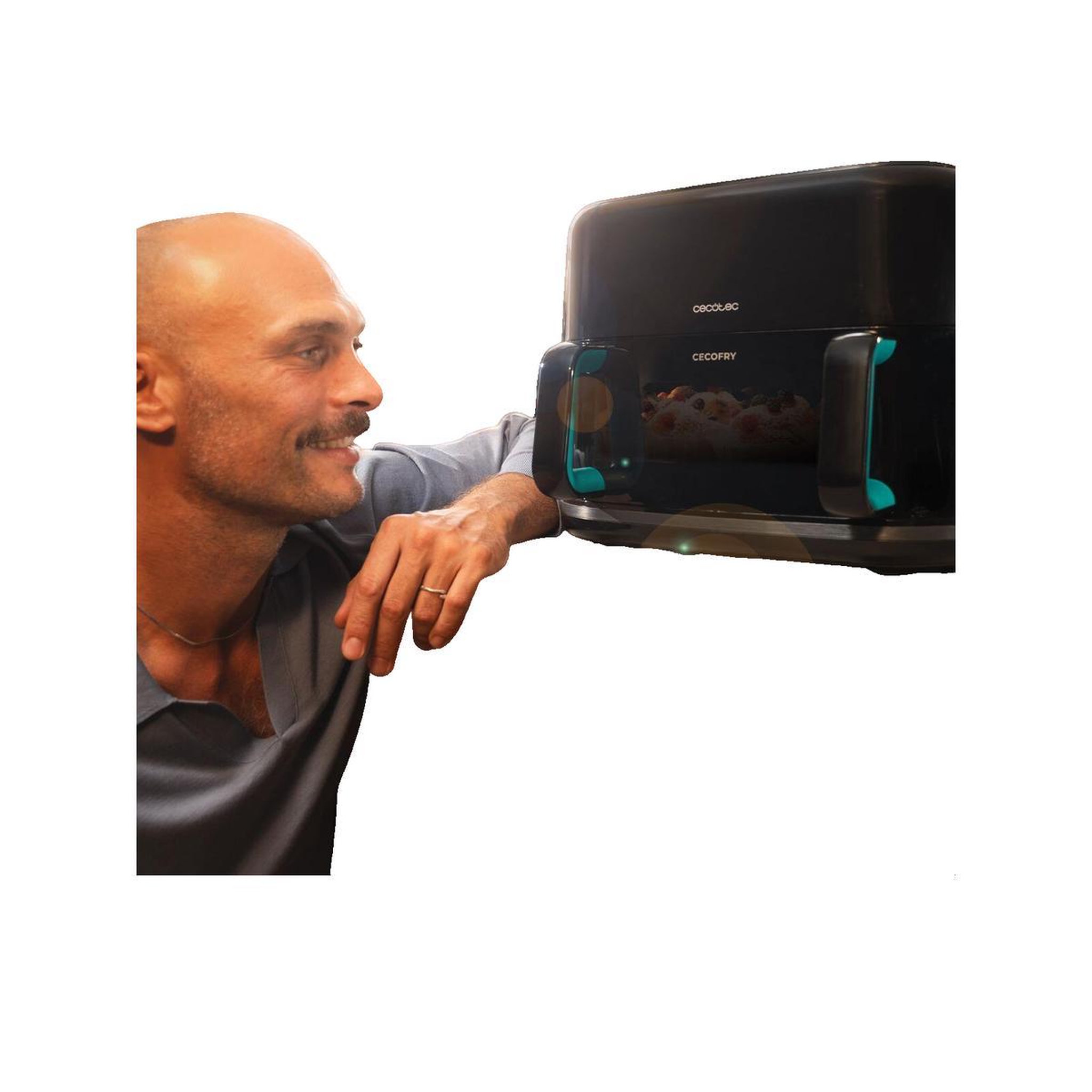 Voir la diapositive 2 : CECOTEC Friteuse cecotec 3-en-1 sans huile capacité 10 L