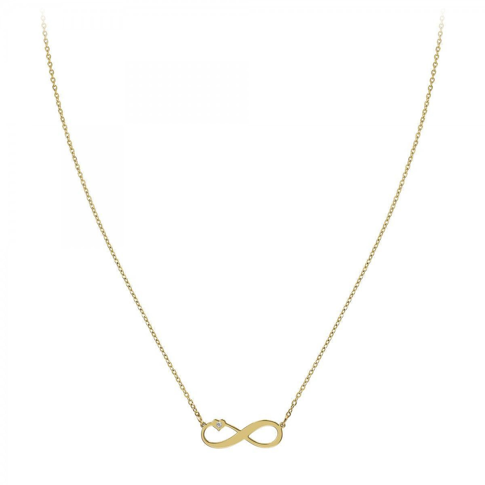 Voir la diapositive 3 : SC BOHEME Collier infini par SC Bohème orné d'un véritable diamant blanc