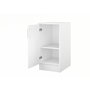 Voir la diapositive 2 :  Meuble de cuisine haut 1 porte L40cm P28cm DISCOUNT 