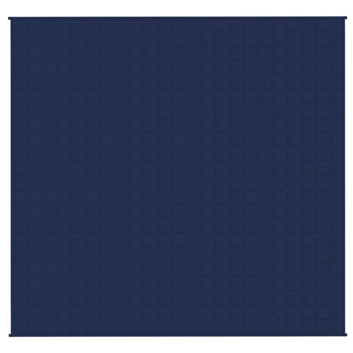 VIDAXL Couverture lestee Bleu 220x235 cm 11 kg Tissu