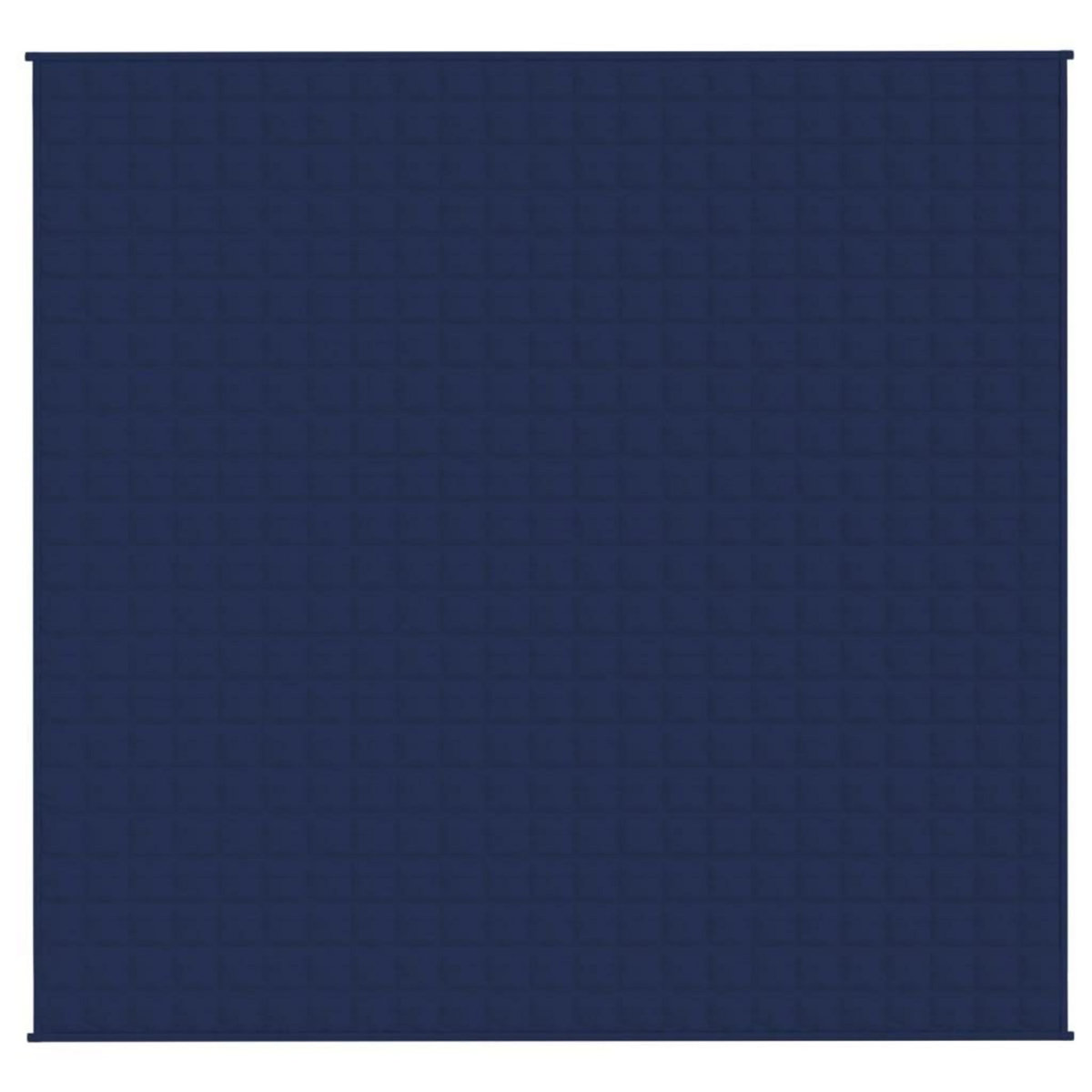 VIDAXL Couverture lestee Bleu 220x235 cm 11 kg Tissu