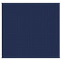 Voir la diapositive 3 : VIDAXL Couverture lestee Bleu 220x235 cm 11 kg Tissu