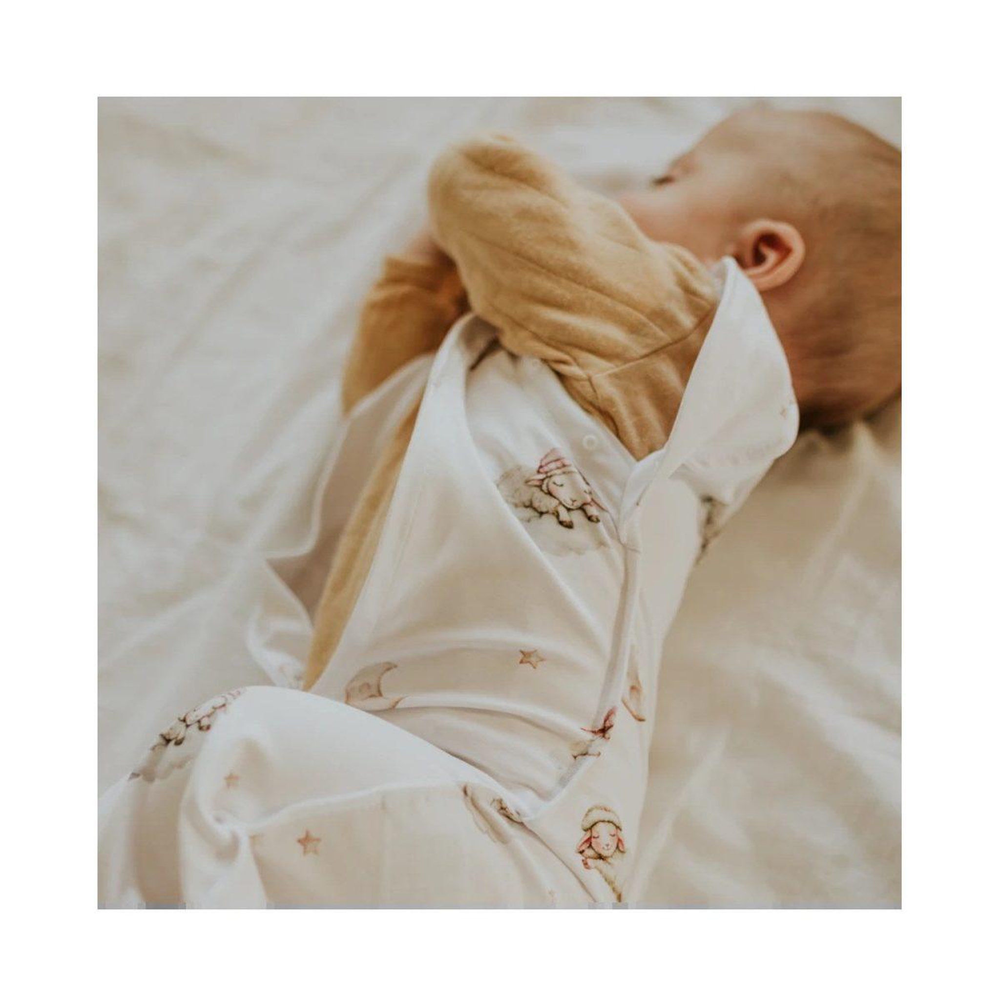 Voir la diapositive 5 : WALDIN Lange d'emmaillotage - taille M - champagne, lullaby