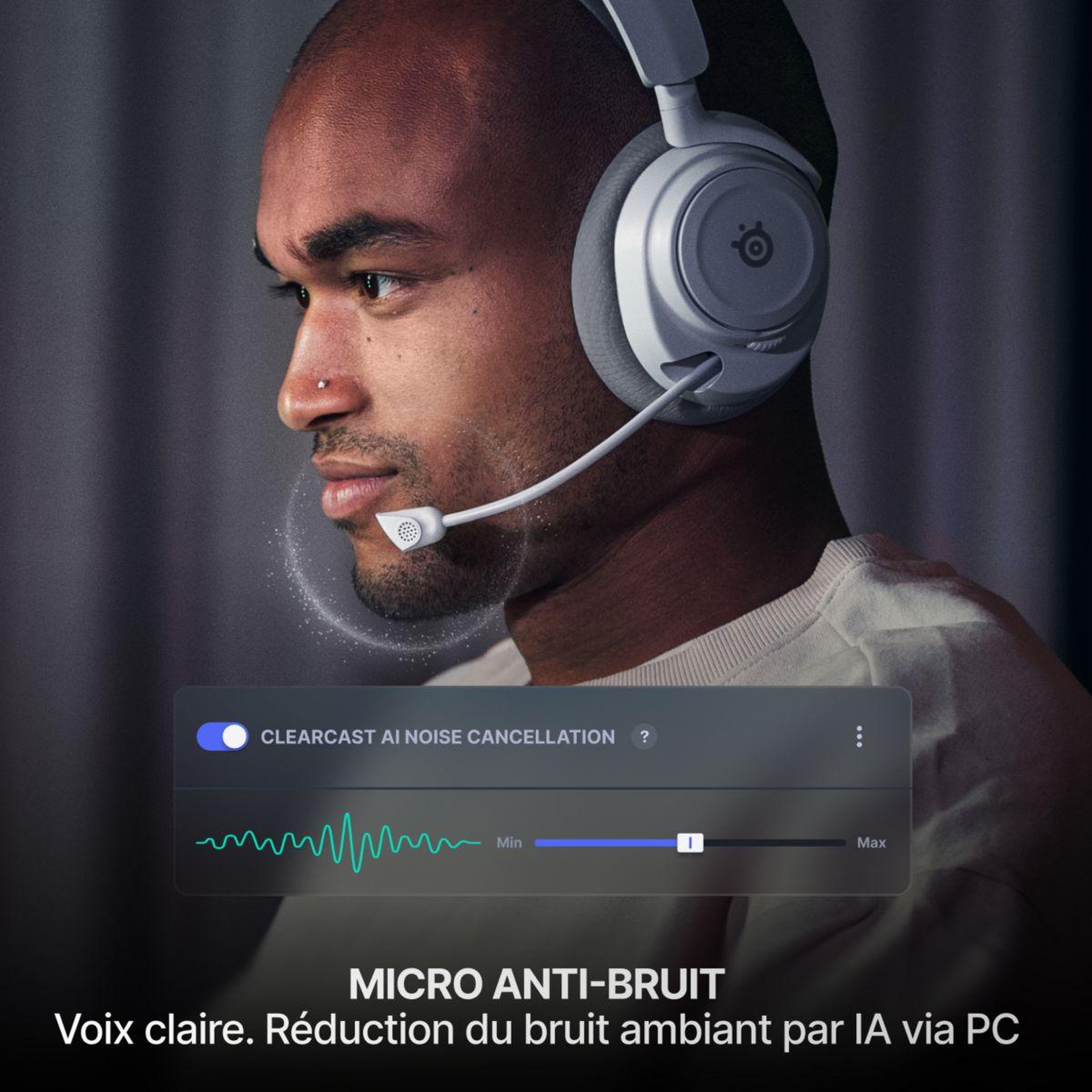 Voir la diapositive 4 : STEEL SERIES Casque gamer Arctis Nova 7 Gen 2 Blanc