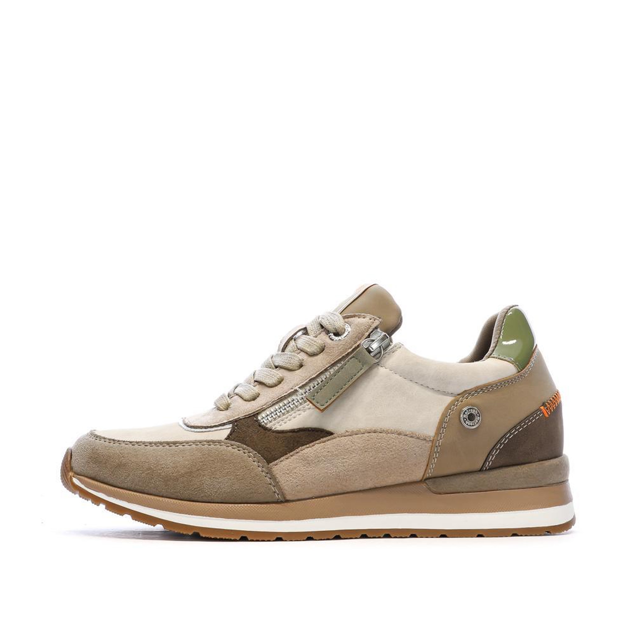 Voir la diapositive 2 : REFRESH Baskets Beige  Femme Refresh 171401
