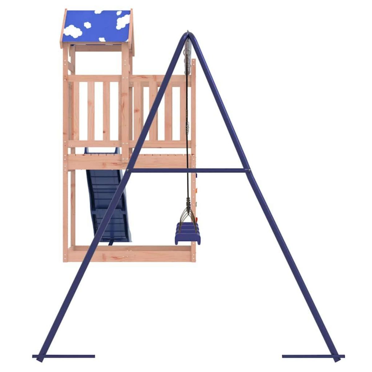 VIDAXL Aire de jeux d'exterieur bois massif de douglas