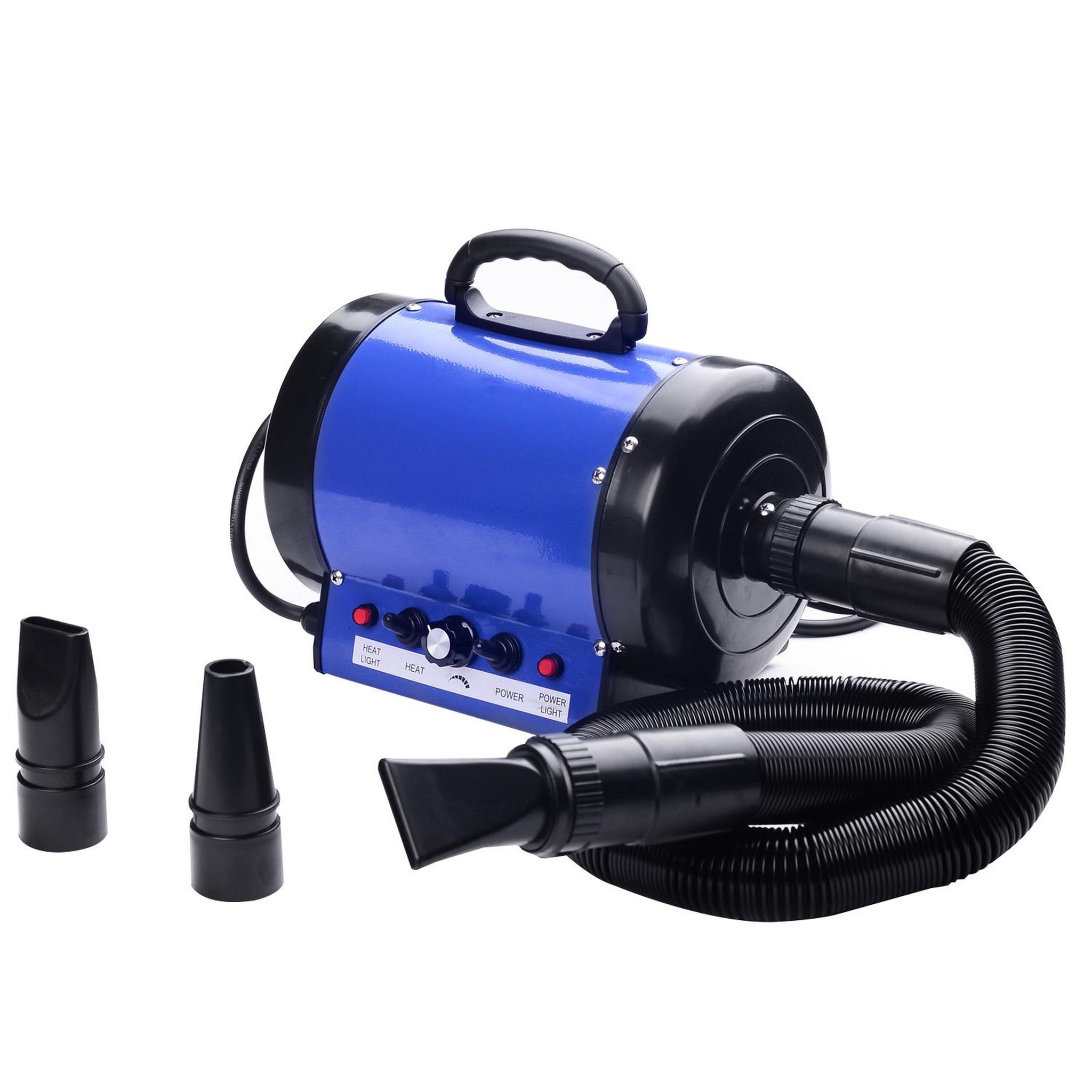 HOMCOM Sechoir professionnel seche-poils toilettage pour chiens chats animaux 2800 w