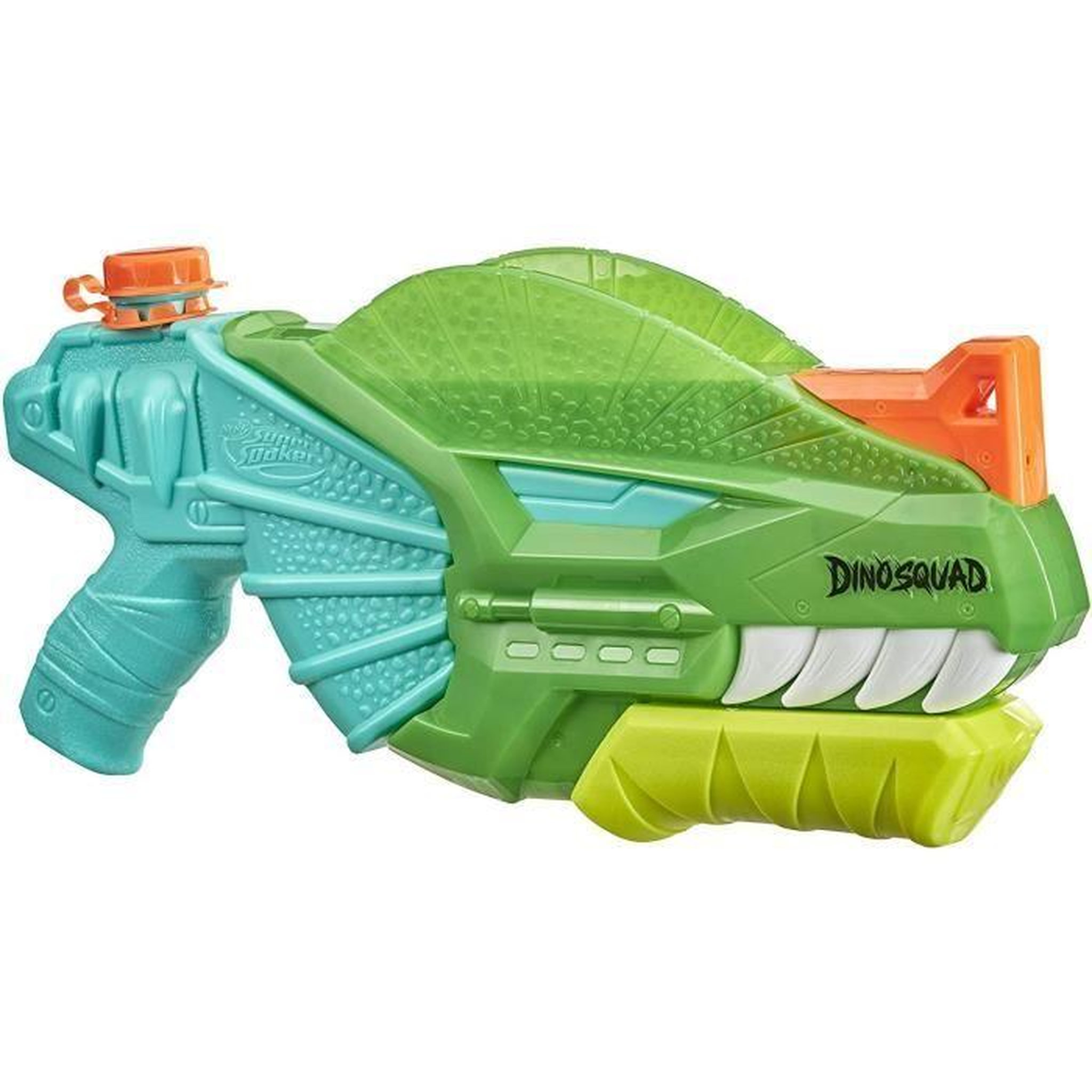 Voir la diapositive 1 : Pistolet a eau NERF Super Soaker Dino Soak a pompe - DinoSquad - Pour jeux d'eau extérieurs
