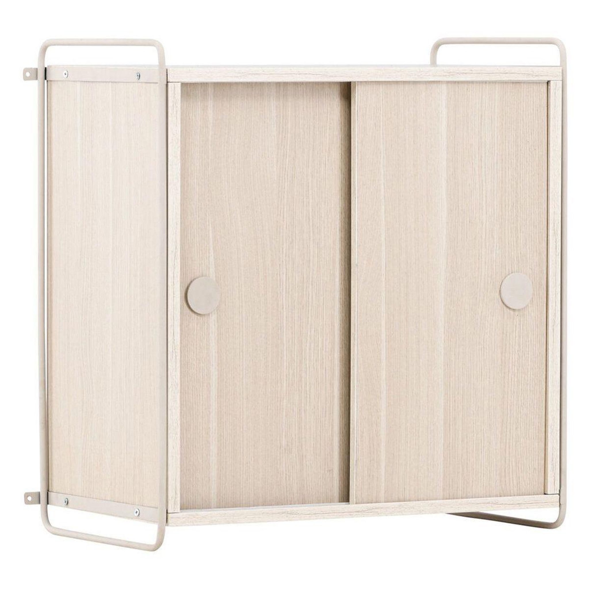 Paris Prix Étagère murale 2 portes  paris  68cm naturel