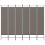 Voir la diapositive 3 : VIDAXL Cloison de separation 6 panneaux Anthracite 240x220 cm Tissu