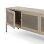 Voir la diapositive 5 : Rendez vous déco Meuble TV en métal beige 4 portes, 160 cm-Latem