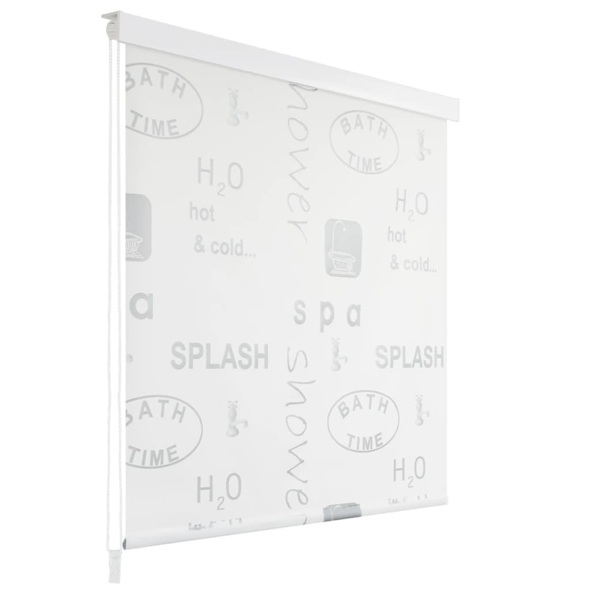 Voir la diapositive 1 : VIDAXL Store roulant de douche 100x240 cm Eclaboussures