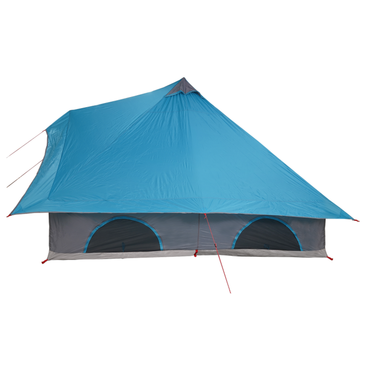 VIDAXL Tente Famille Tipi Bleue 8 Personnes Imperméable