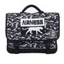 Voir la diapositive 2 : AIRNESS Cartable 41 cm noir et blanc AIRNESS LIBERTY