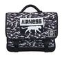 Voir la diapositive 2 : AIRNESS Cartable 41 cm noir et blanc AIRNESS LIBERTY