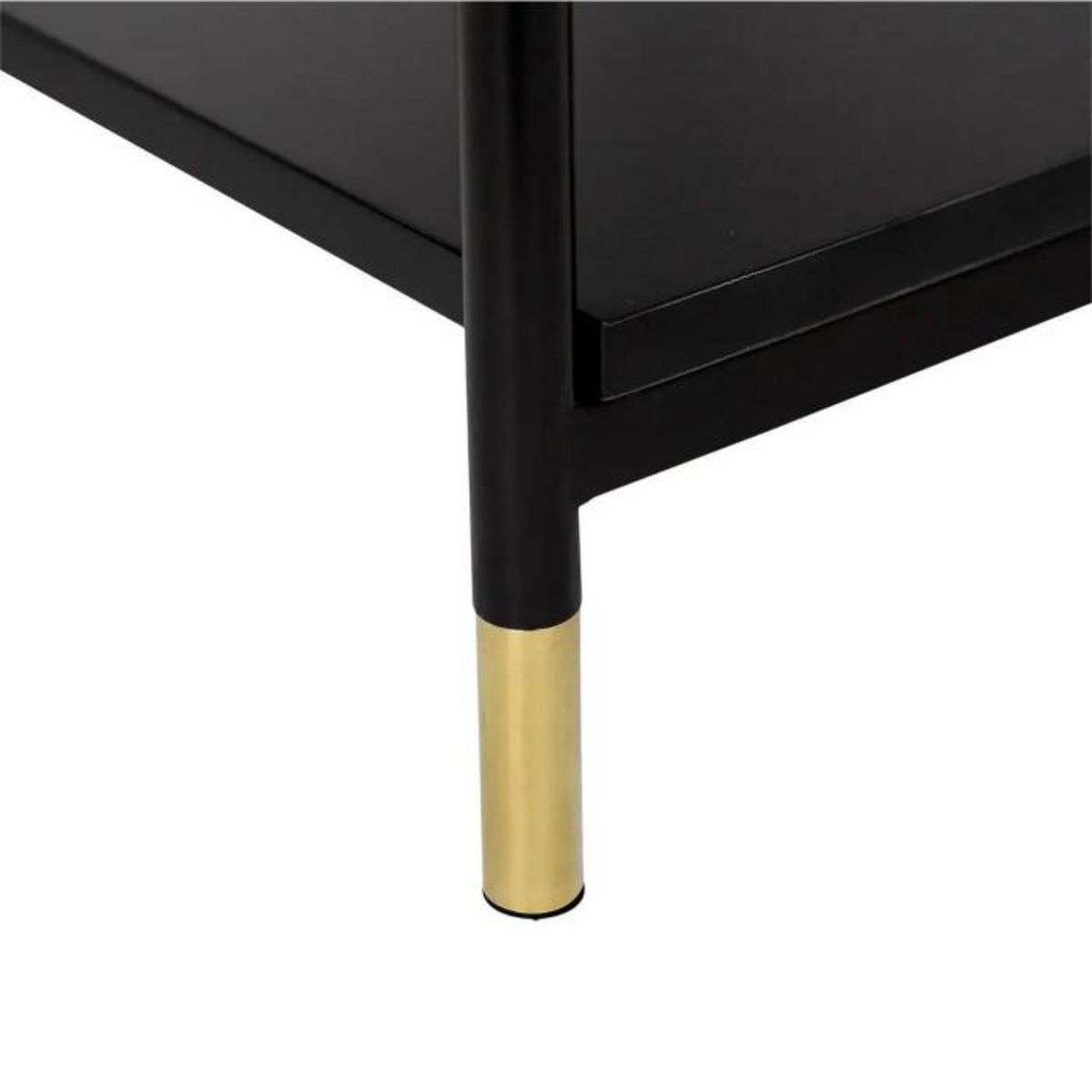 ATMOSPHERA Buffet 2 Portes & 2 Niches  Tedy  120cm Noir