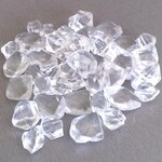 Chemin'arte Lot de pierres décoratives transparente pour cheminées électriques - 017