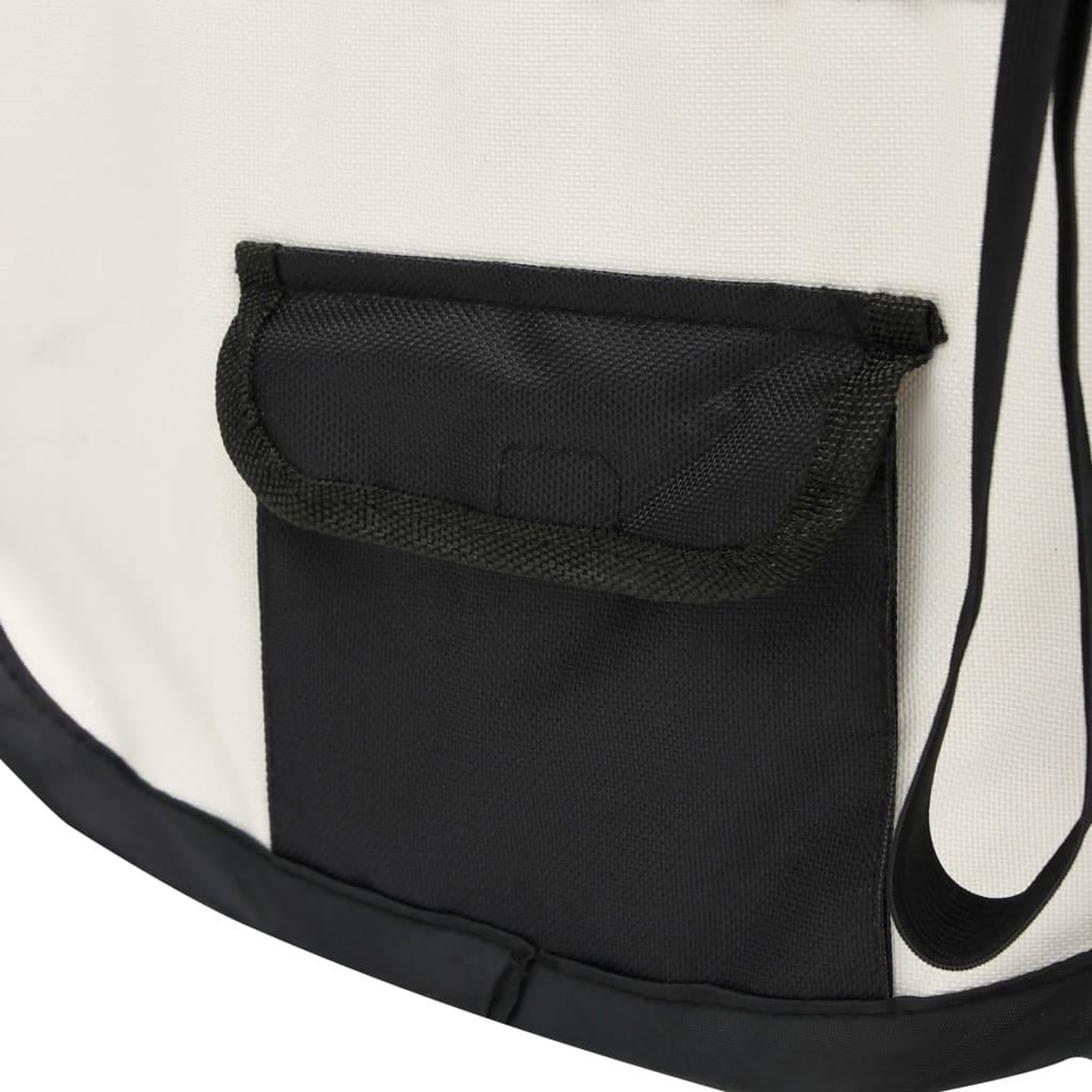 Voir la diapositive 5 : VIDAXL Parc pliable pour chien avec sac de transport Noir 110x110x58cm