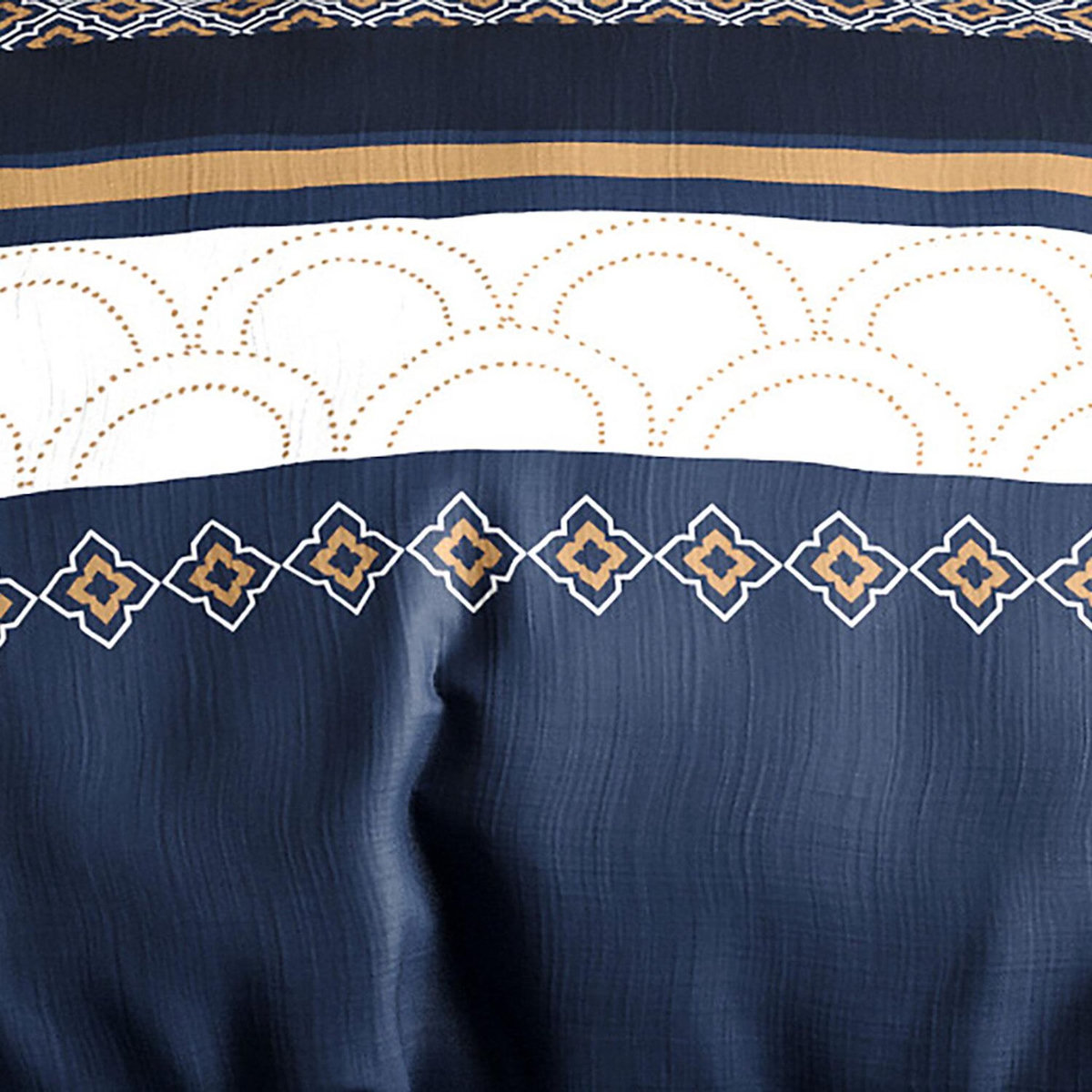 ATELIER DU COTON Parure housse de couette 100% coton 57fils kalypso
