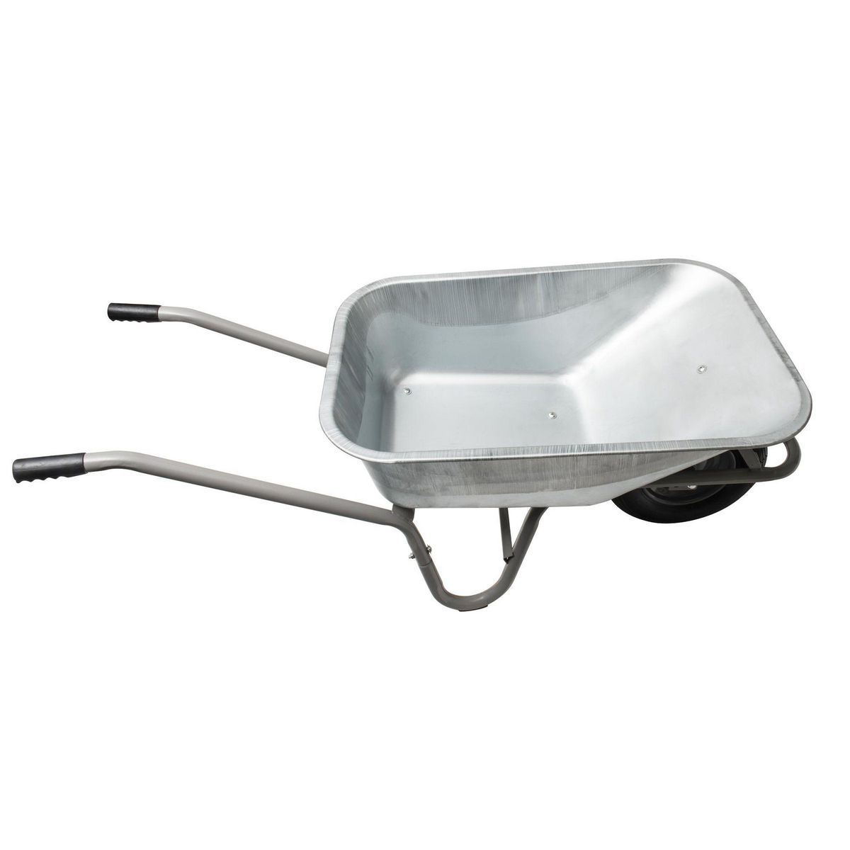 WERKAPRO Brouette roue gonflée cuve 100 L