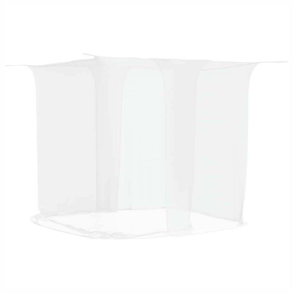 VIDAXL Moustiquaire suspendue 156 maille blanc 220x150x180 cm