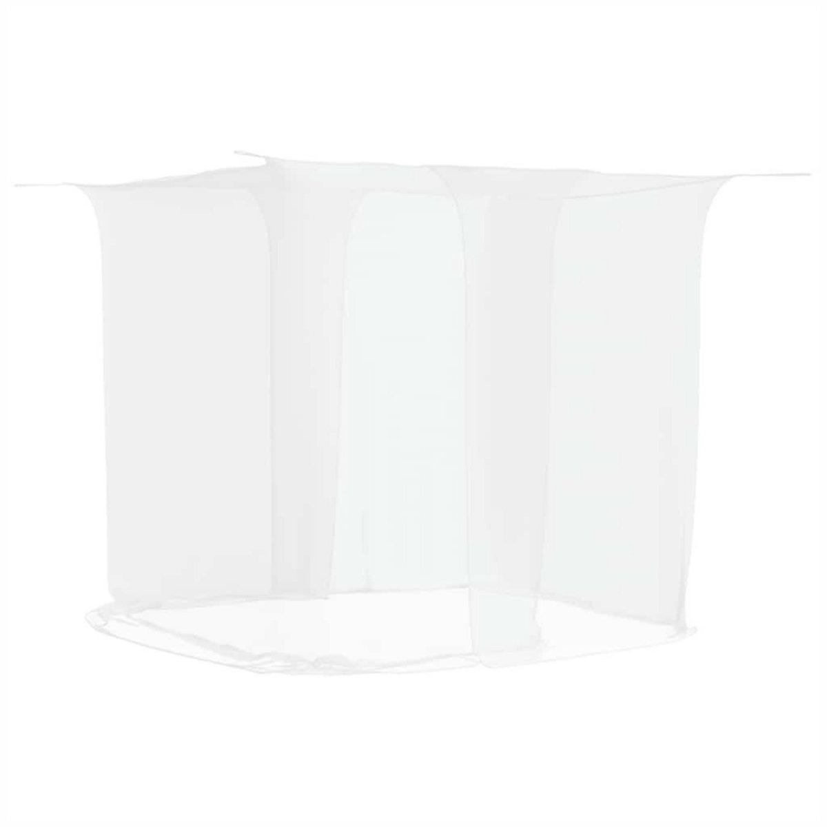 VIDAXL Moustiquaire suspendue 156 maille blanc 220x150x180 cm