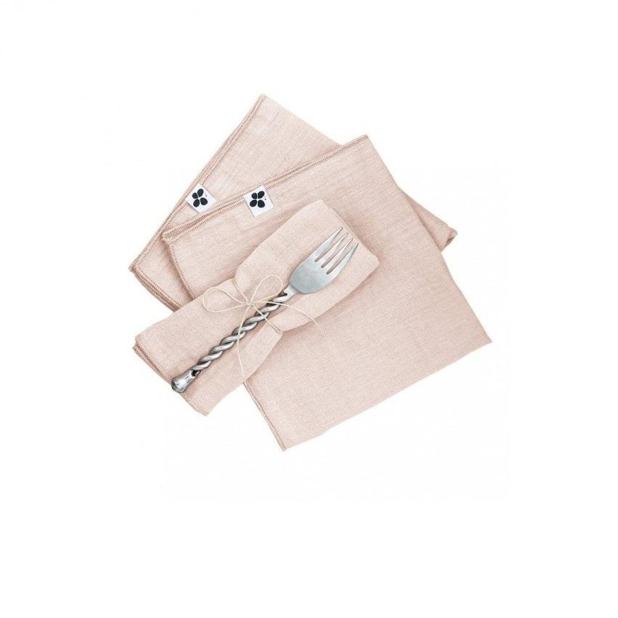 Eden Lot 3 serviettes de table en gaze de coton