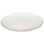 Voir la diapositive 2 : SECRET DE GOURMET Lot de 6 Assiettes Plates  Petit Salon  27cm Blanc