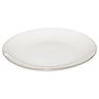 Voir la diapositive 2 : SECRET DE GOURMET Lot de 6 Assiettes Plates  Petit Salon  27cm Blanc