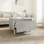 Voir la diapositive 3 : VIDAXL Table d'appoint Gris beton 50x46x35 cm Bois d'ingenierie