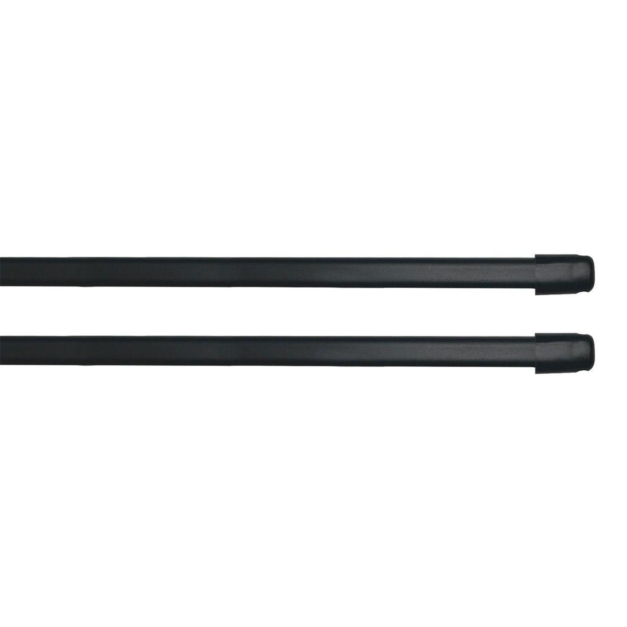 Douceur d'Intérieur Lot de 2 tringles extensibles  lio  100-140cm anthracite