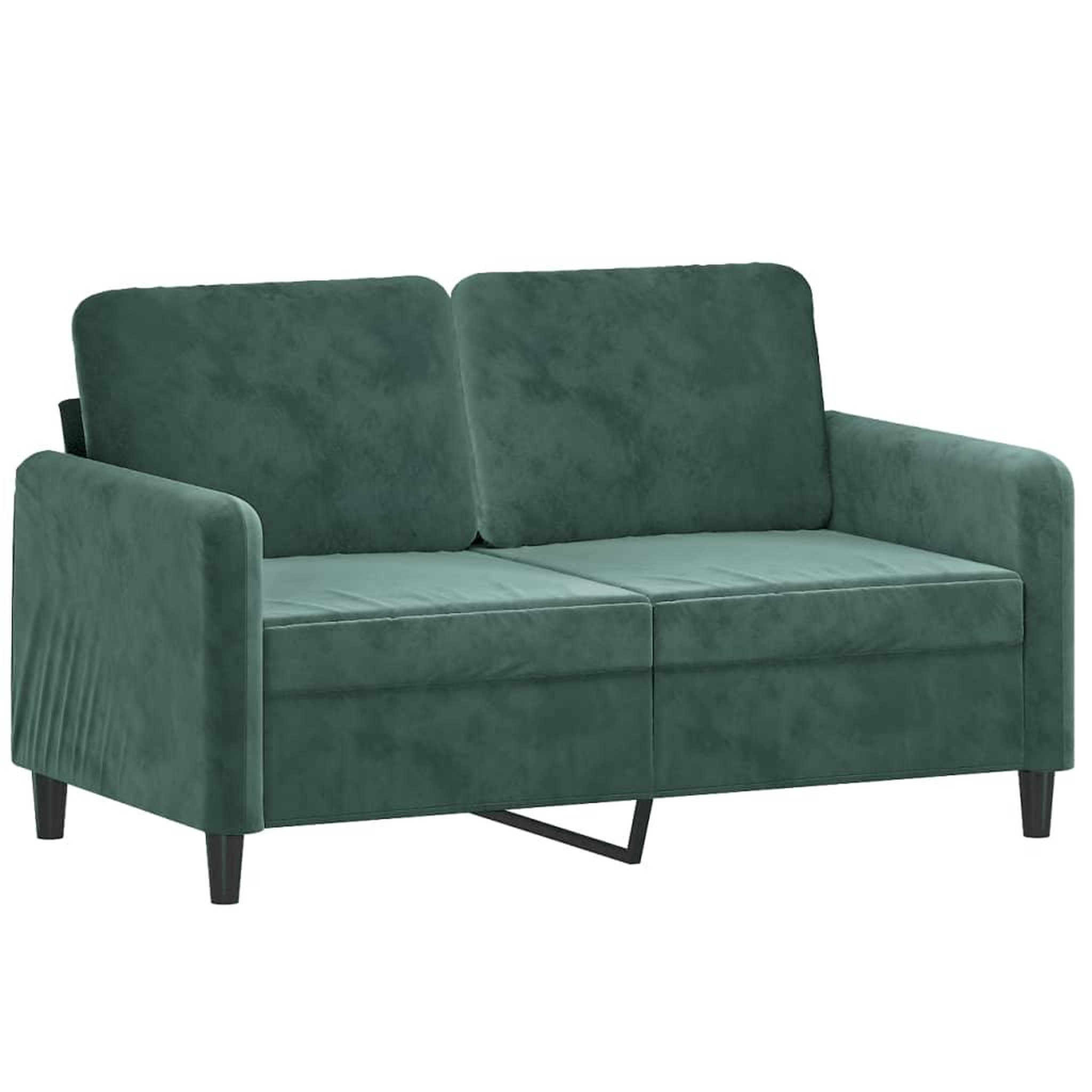 Voir la diapositive 4 : VIDAXL Ensemble de canapes 3 pcs vert fonce velours