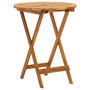 Voir la diapositive 3 : VIDAXL Ensemble a manger de jardin pliable 3 pcs Bois d'acacia solide