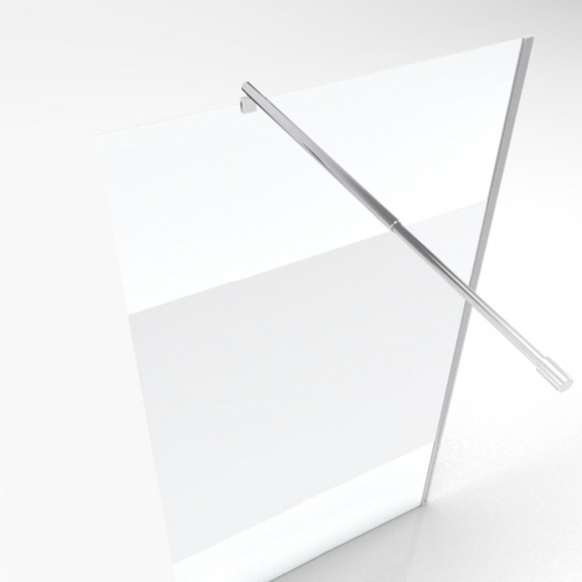 Aurlane Paroi de douche Parma 140 - Verre dépoli