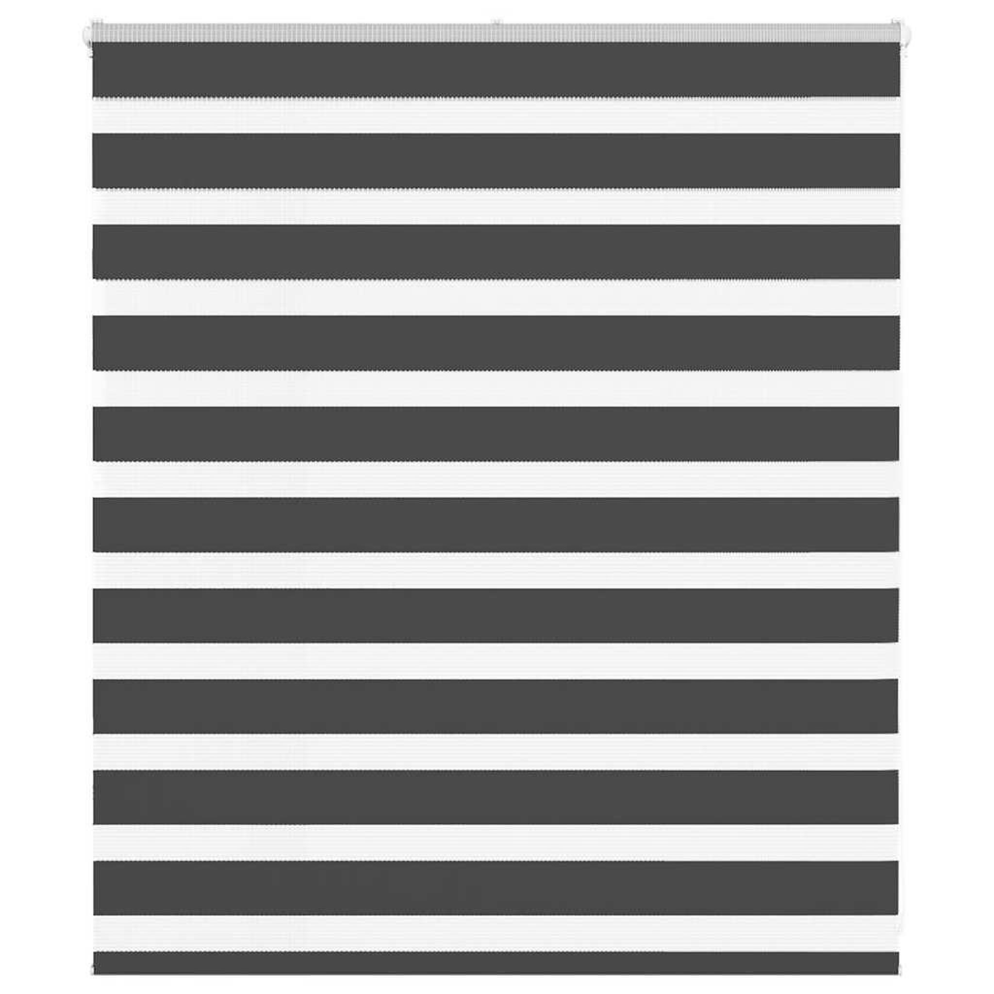 VIDAXL Store zebre noir 135x100 cm largeur du tissu 130,9 cm polyester