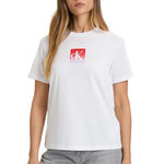 CALVIN KLEIN JEANS T Shirt  Femme Calvin Klein Jeans Classic Boxed. Coloris disponibles : Blanc