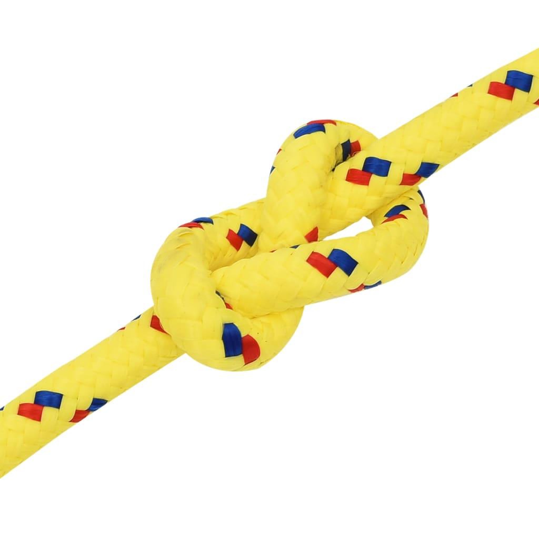 Voir la diapositive 5 : VIDAXL Corde de bateau Jaune 12 mm 250 m Polypropylene