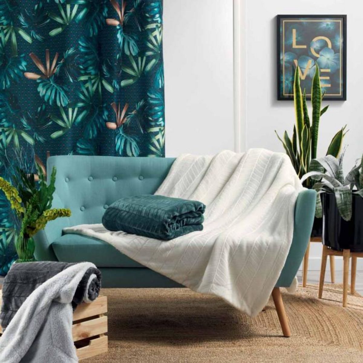 Paris Prix Plaid Motif Jacquard  Zema  125x150cm Anthracite